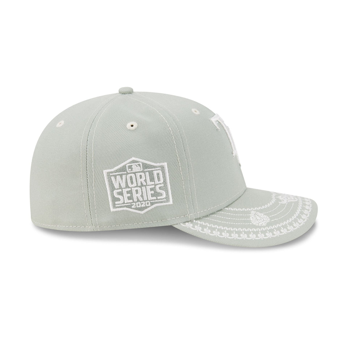 Tampa Bay Rays Everest Green Stitched 59FIFTY Fitted Hat