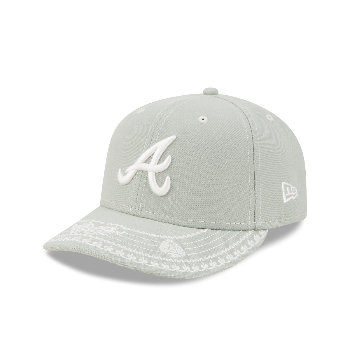 Atlanta Braves Everest Green Stitched 59FIFTY Fitted Hat