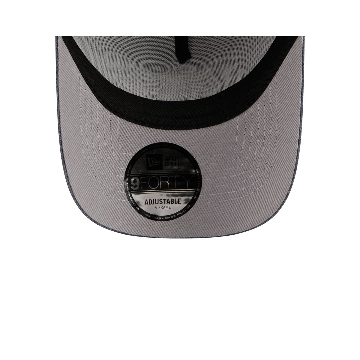 Chicago White Sox Navy Brushed Chambray 9FORTY A-Frame Trucker Hat