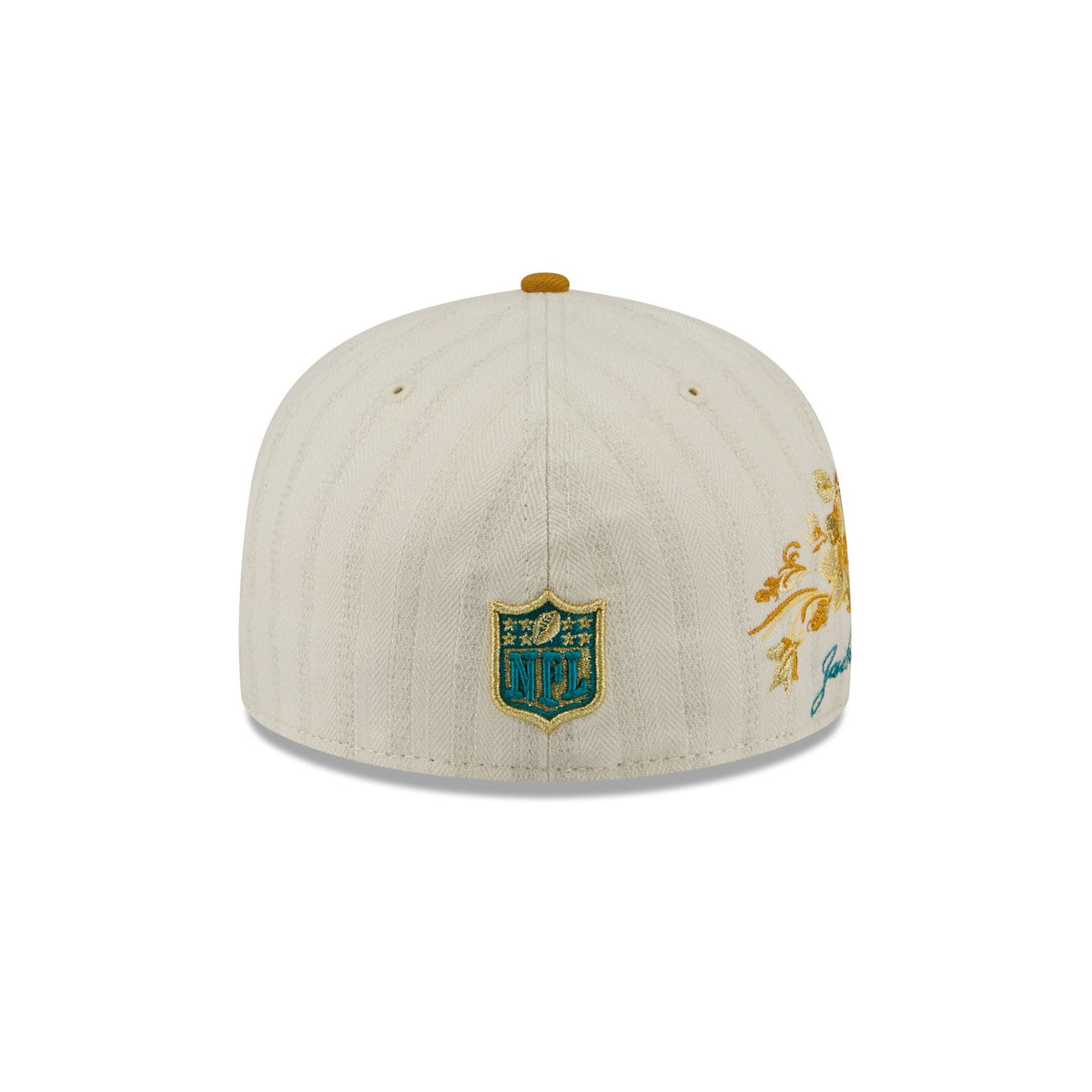 Jacksonville Jaguars Chrome Herringbone 59FIFTY Fitted Hat