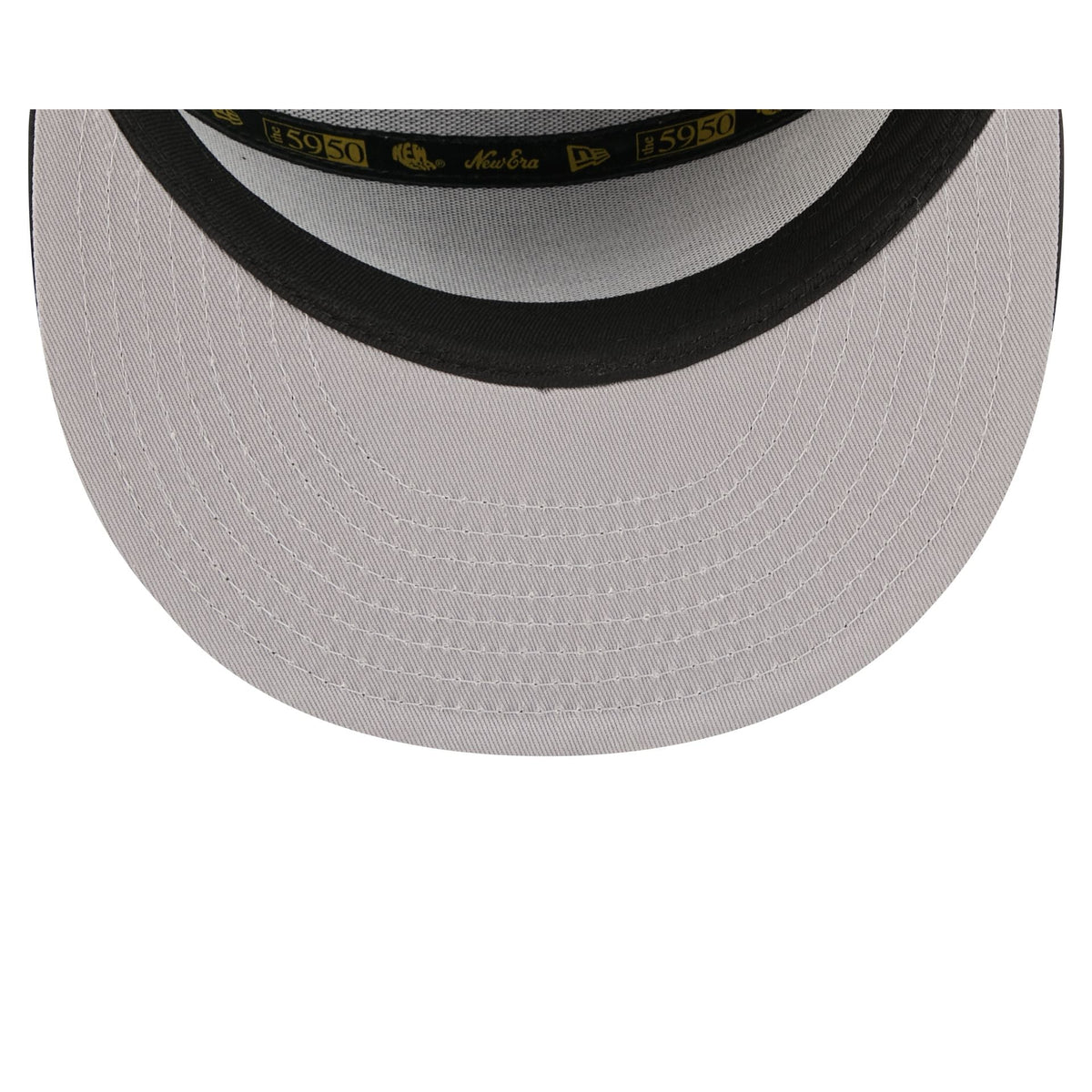 Athletics Gold Logo Rope Split Panel 59FIFTY Fitted Hat