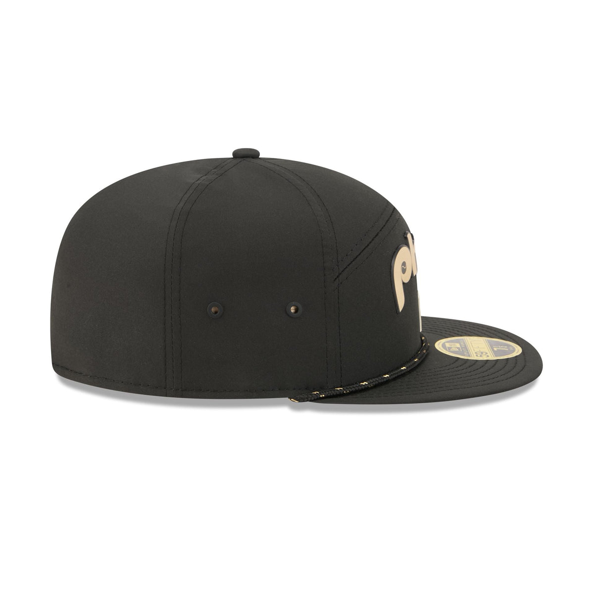 Philadelphia Phillies Gold Logo Rope Split Panel 59FIFTY Fitted Hat