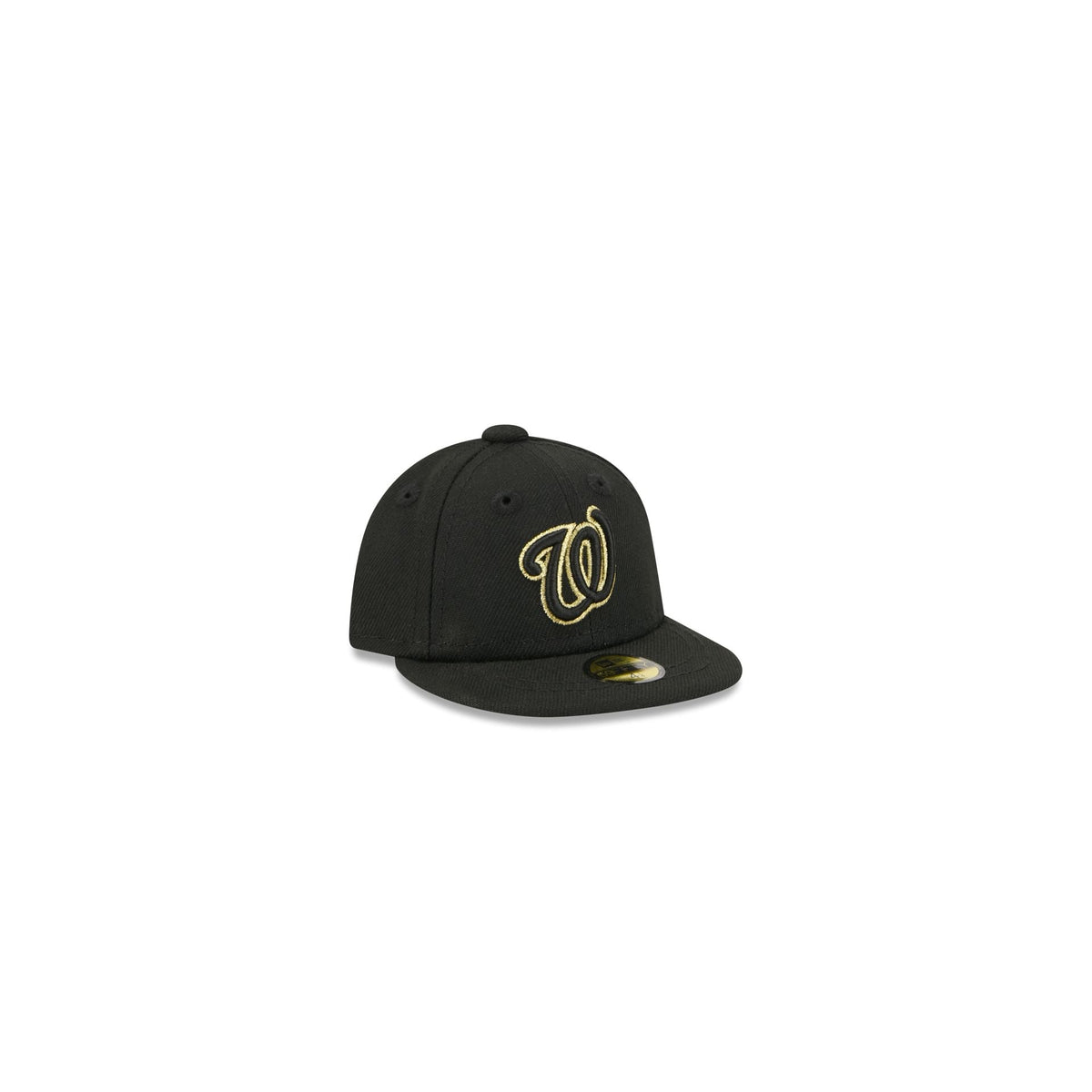 Washington Nationals Gold Logo Mini 59FIFTY Fitted Hat