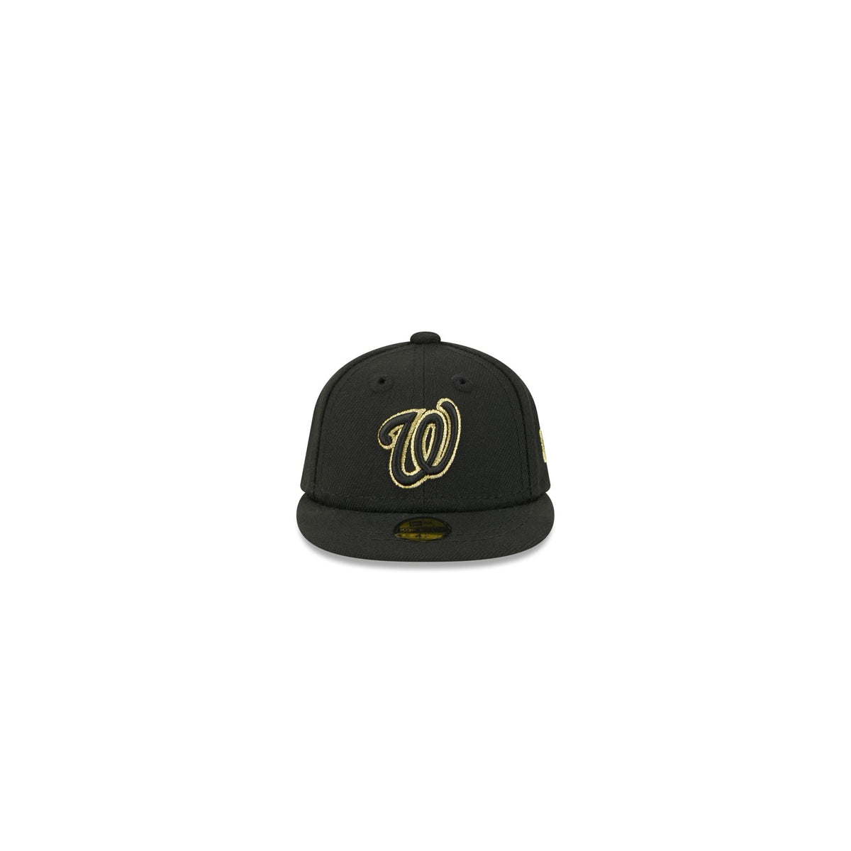 Washington Nationals Gold Logo Mini 59FIFTY Fitted Hat