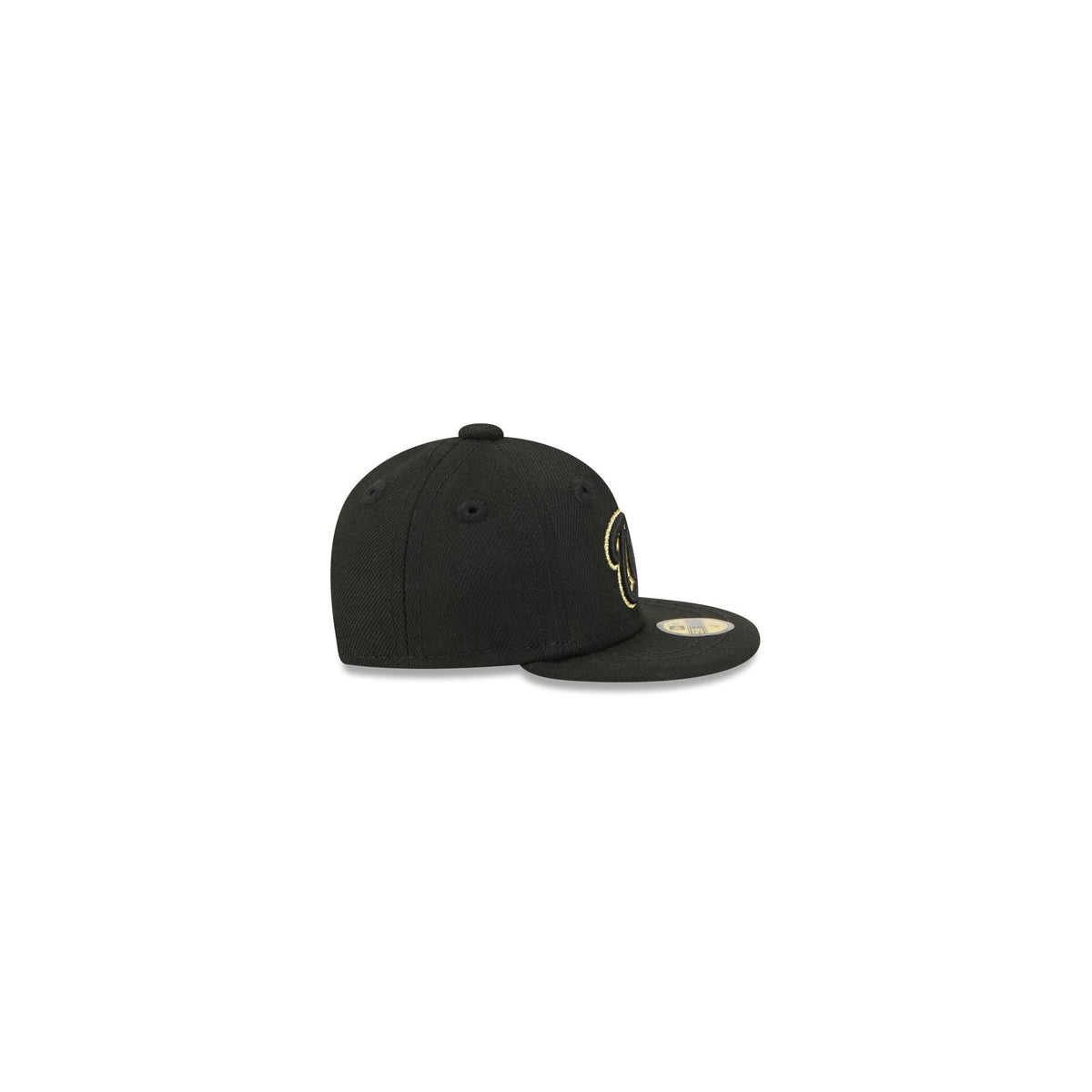 Washington Nationals Gold Logo Mini 59FIFTY Fitted Hat