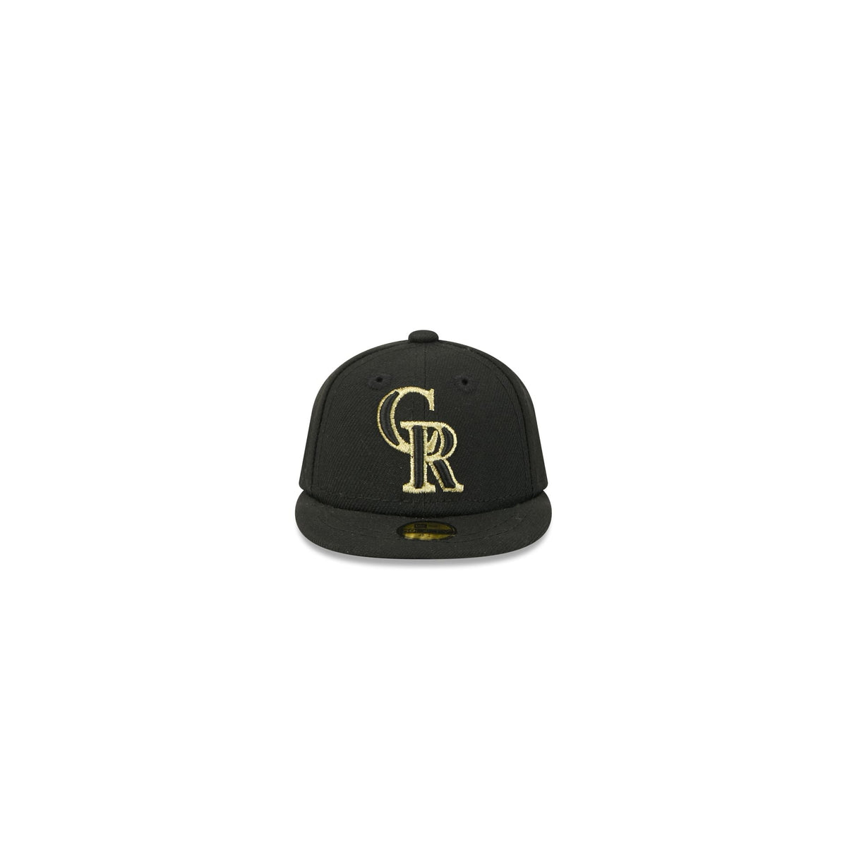 Colorado Rockies Gold Logo Mini 59FIFTY Fitted Hat