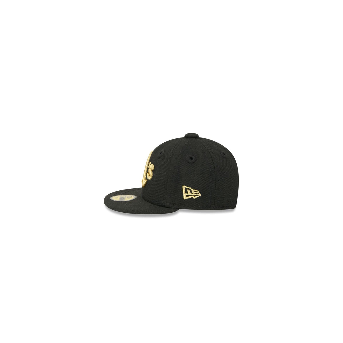 Athletics Gold Logo Mini 59FIFTY Fitted Hat