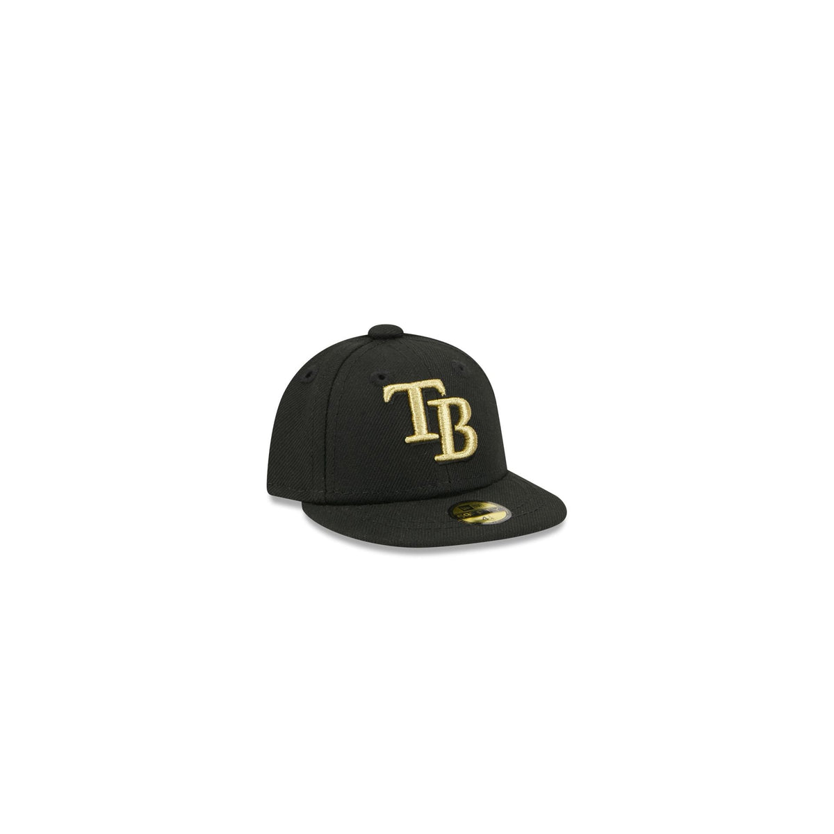 Tampa Bay Rays Gold Logo Mini 59FIFTY Fitted Hat