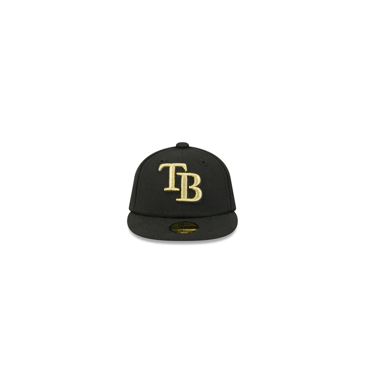 Tampa Bay Rays Gold Logo Mini 59FIFTY Fitted Hat