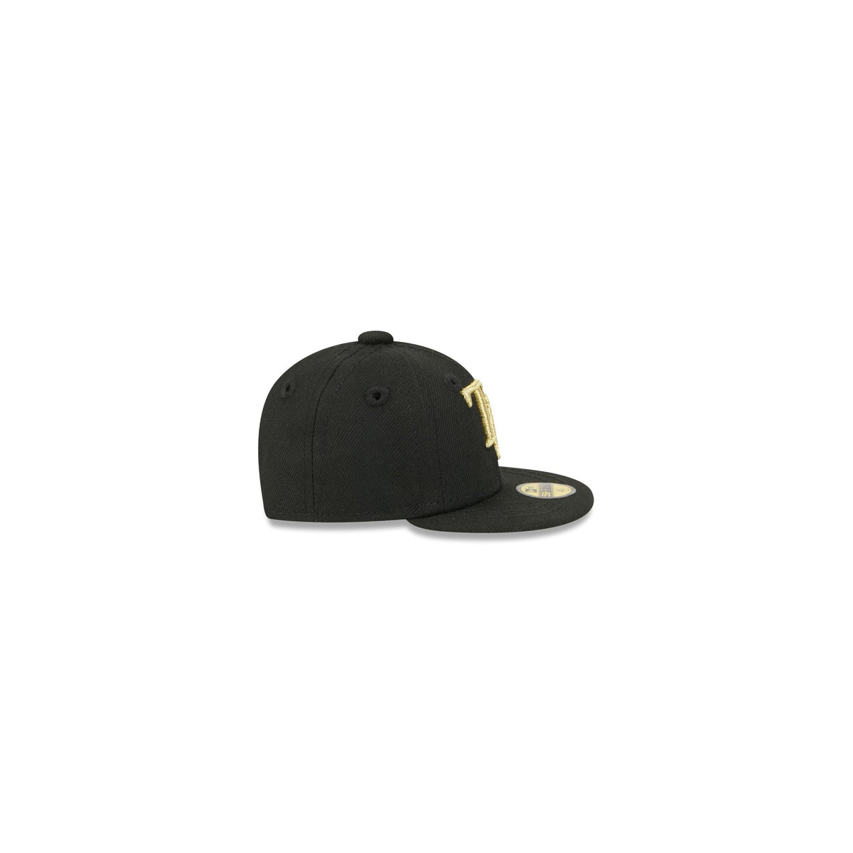 Tampa Bay Rays Gold Logo Mini 59FIFTY Fitted Hat