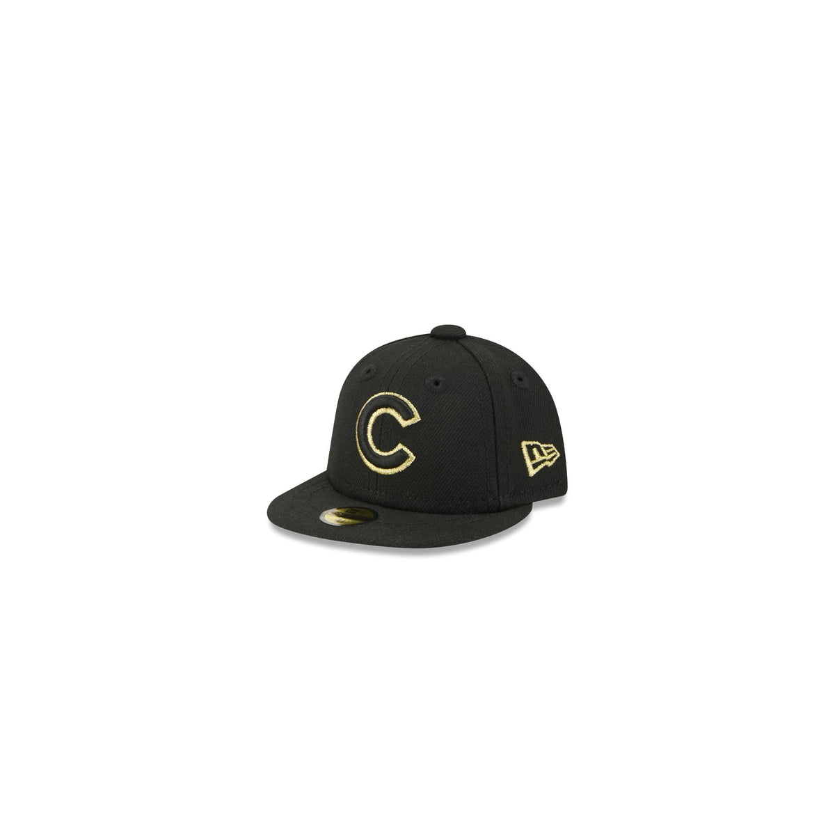 Chicago Cubs Gold Logo Mini 59FIFTY Fitted Hat