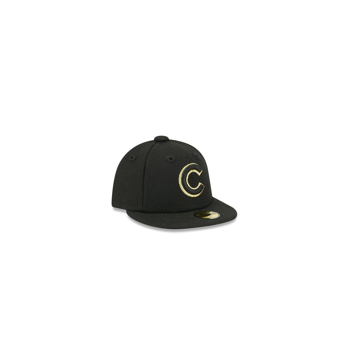 Chicago Cubs Gold Logo Mini 59FIFTY Fitted Hat