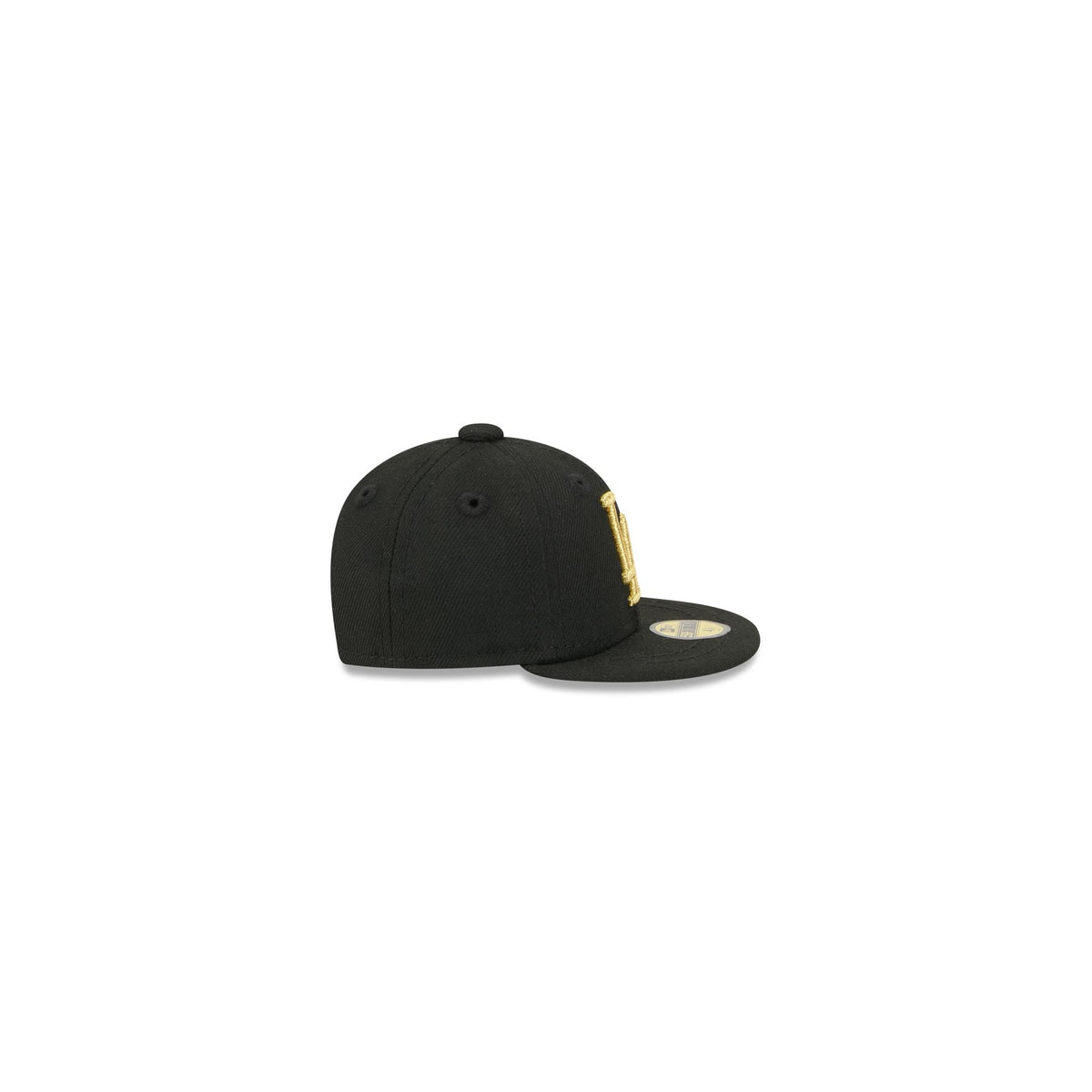 Los Angeles Dodgers Gold Logo Mini 59FIFTY Fitted Hat