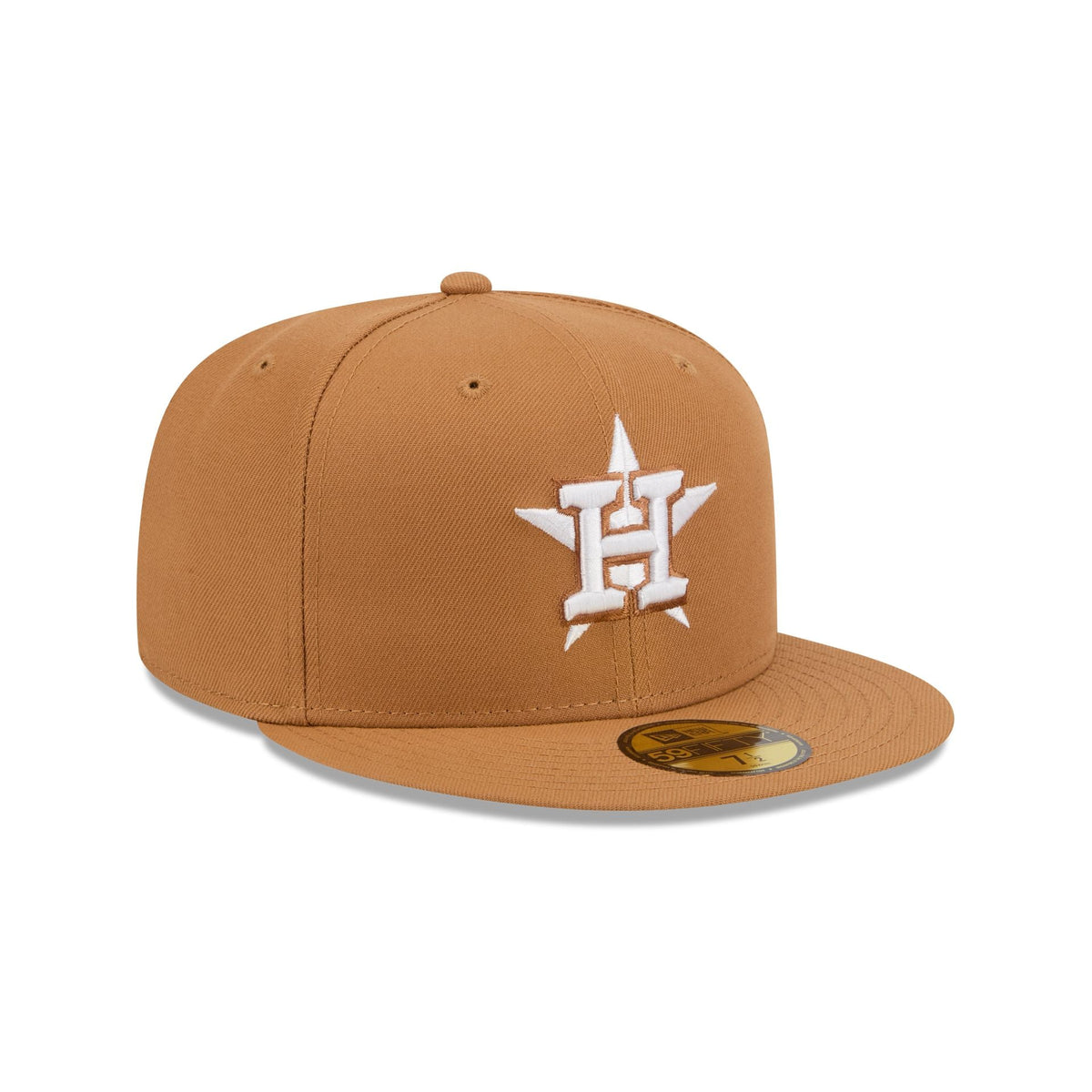 Houston Astros Bronze Basic 59FIFTY Fitted Hat