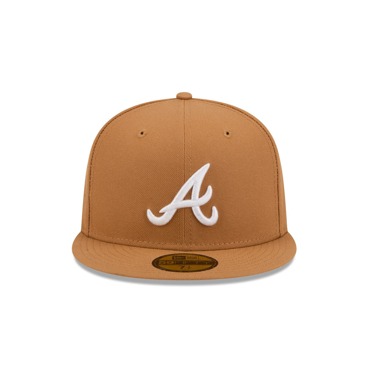 Atlanta Braves Bronze Basic 59FIFTY Fitted Hat