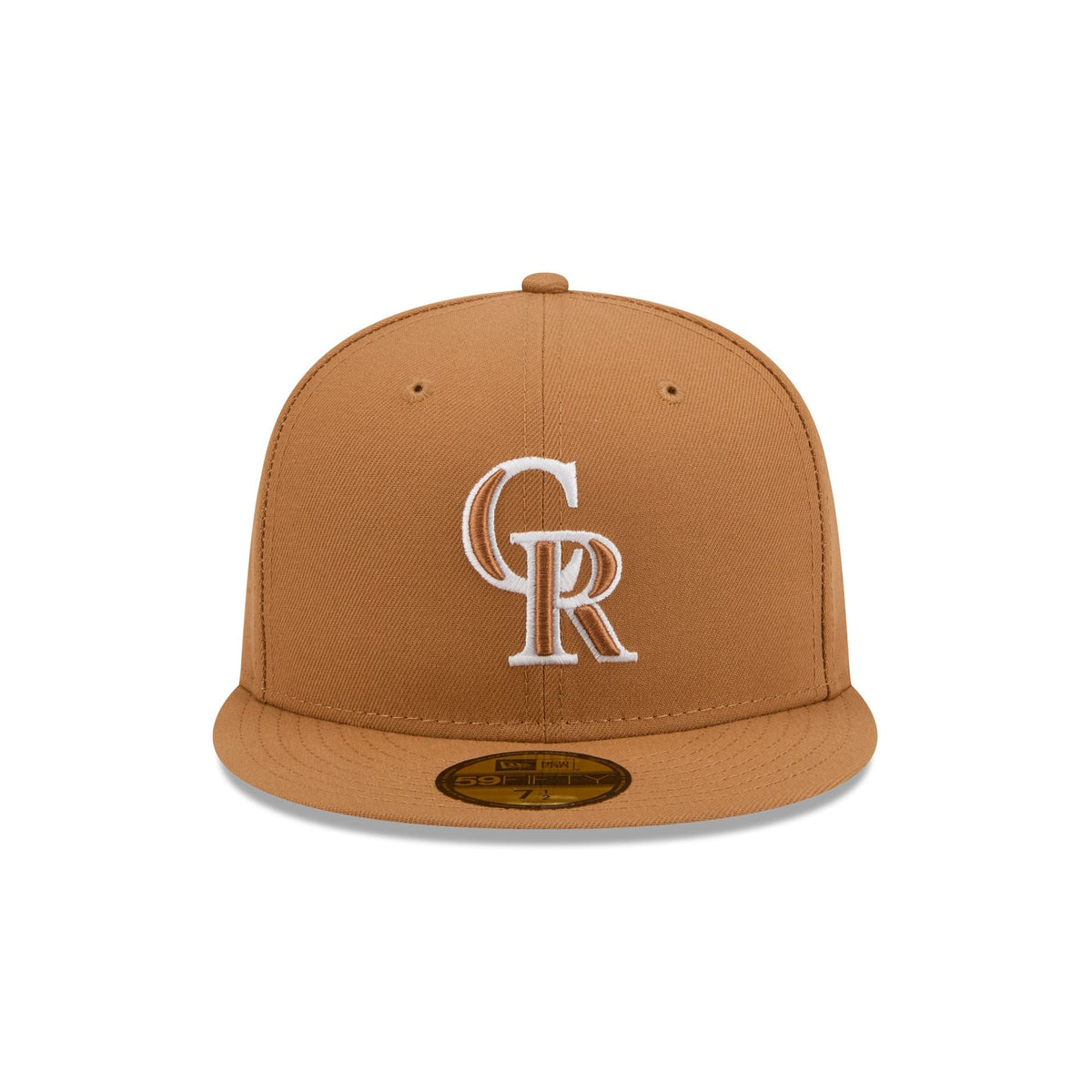 Colorado Rockies Bronze Basic 59FIFTY Fitted Hat