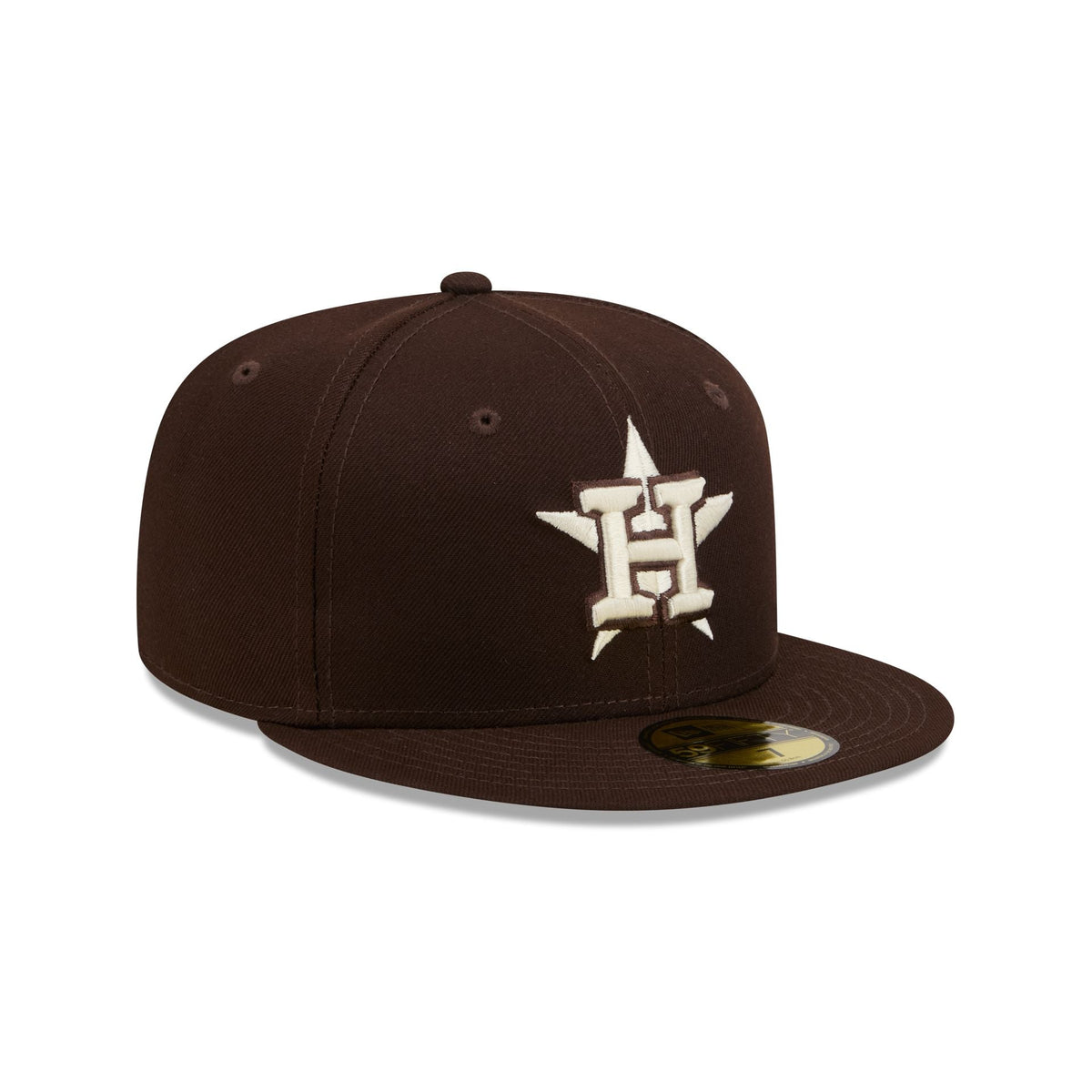 Houston Astros Brown Basic 59FIFTY Fitted Hat