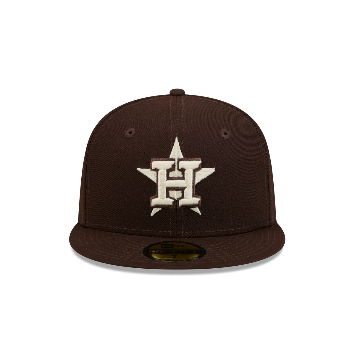 Houston Astros Brown Basic 59FIFTY Fitted Hat