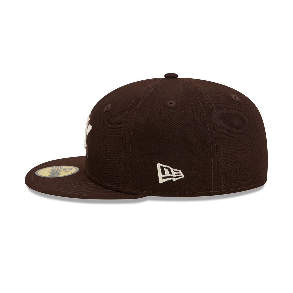 Houston Astros Brown Basic 59FIFTY Fitted Hat