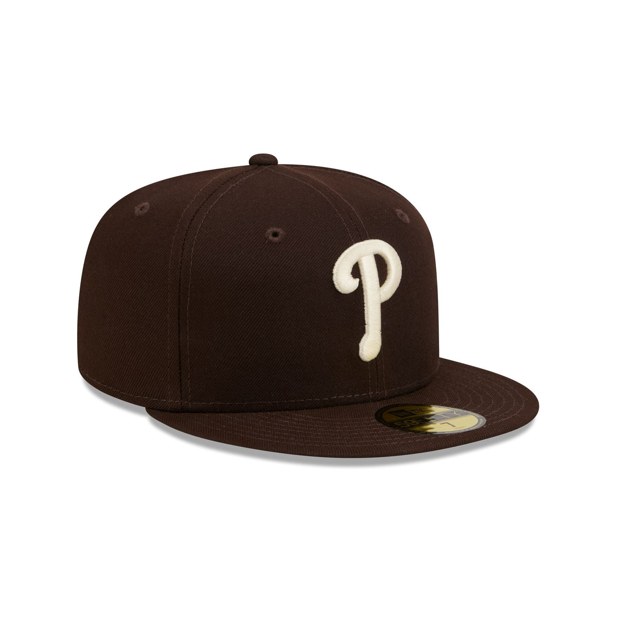 Philadelphia Phillies Brown Basic 59FIFTY Fitted Hat