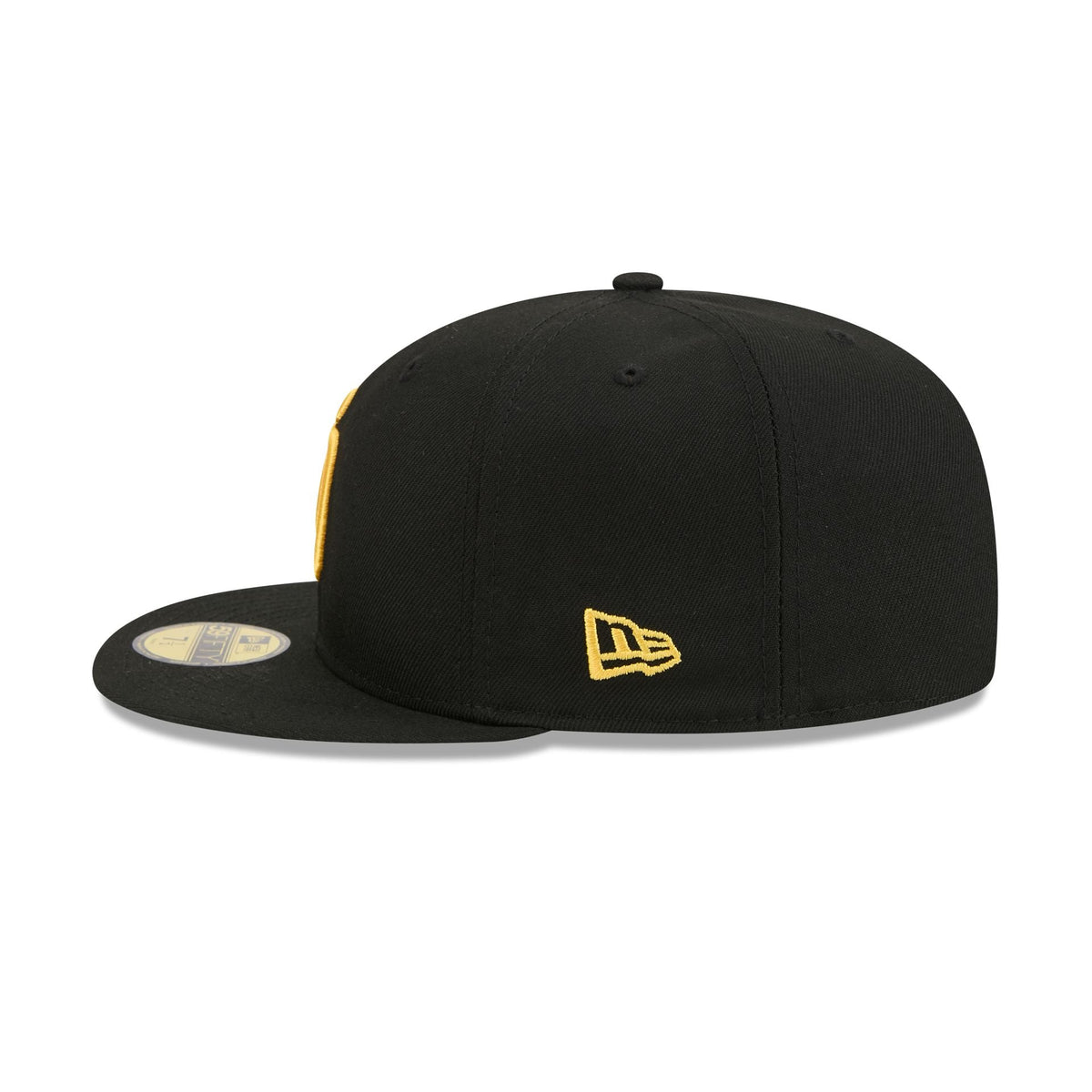 San Diego Padres Black Basic 59FIFTY Fitted Hat