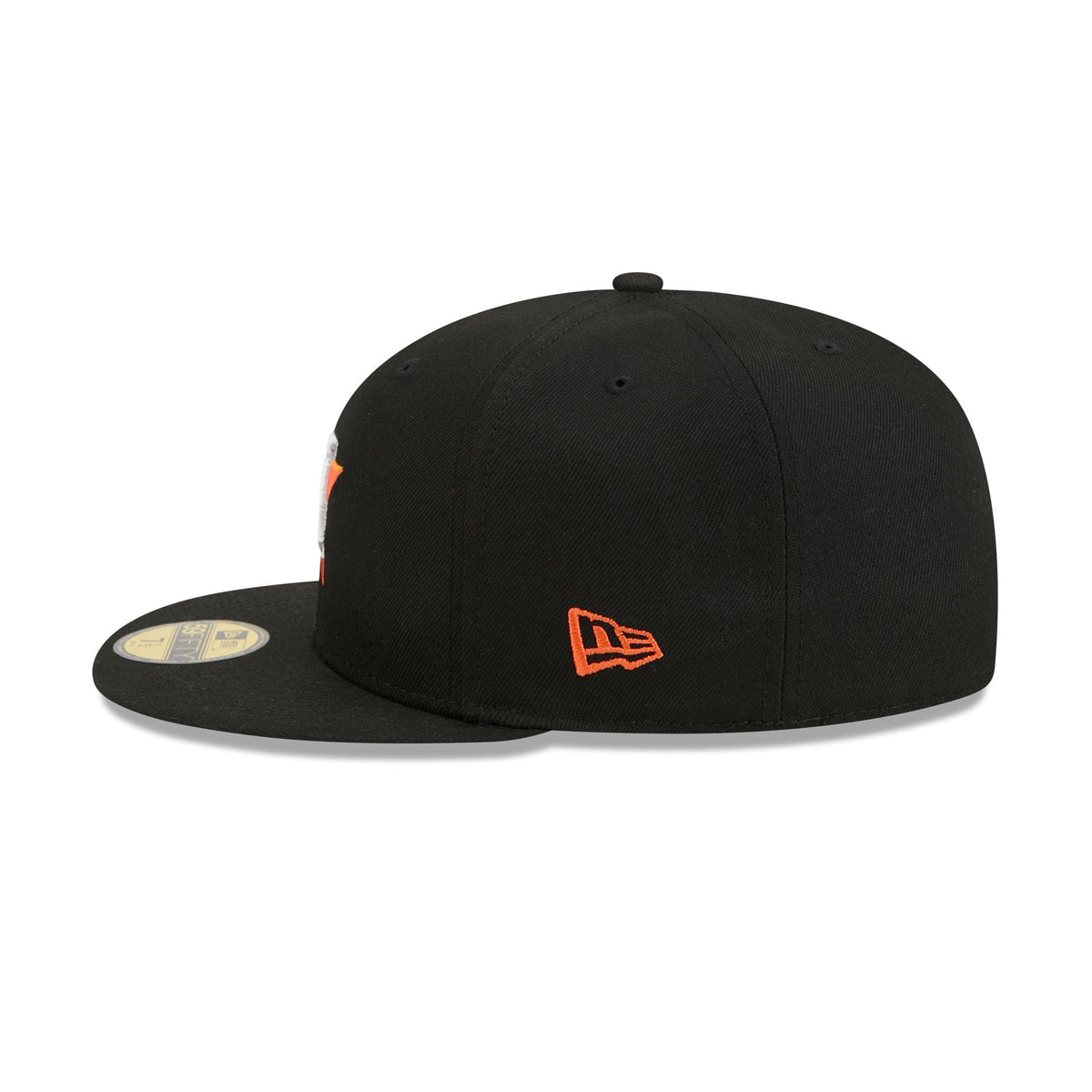 Houston Astros Black Basic 59FIFTY Fitted Hat