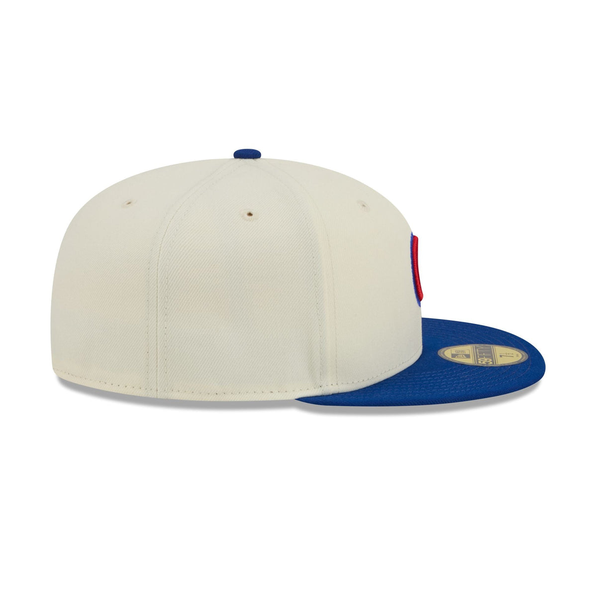 Chicago Cubs Chrome White Basic 59FIFTY Fitted Hat