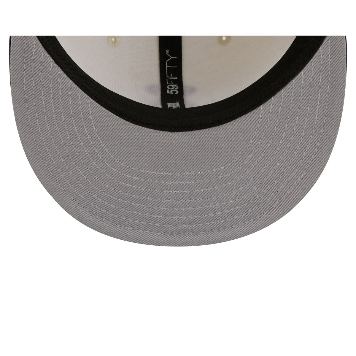 Los Angeles Angels Chrome White Basic 59FIFTY Fitted Hat