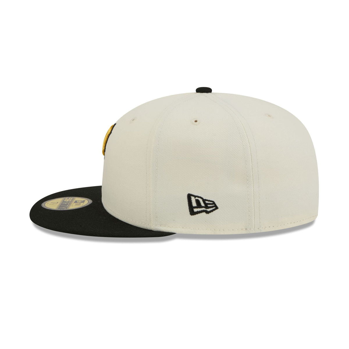 Pittsburgh Pirates Chrome White Basic 59FIFTY Fitted Hat