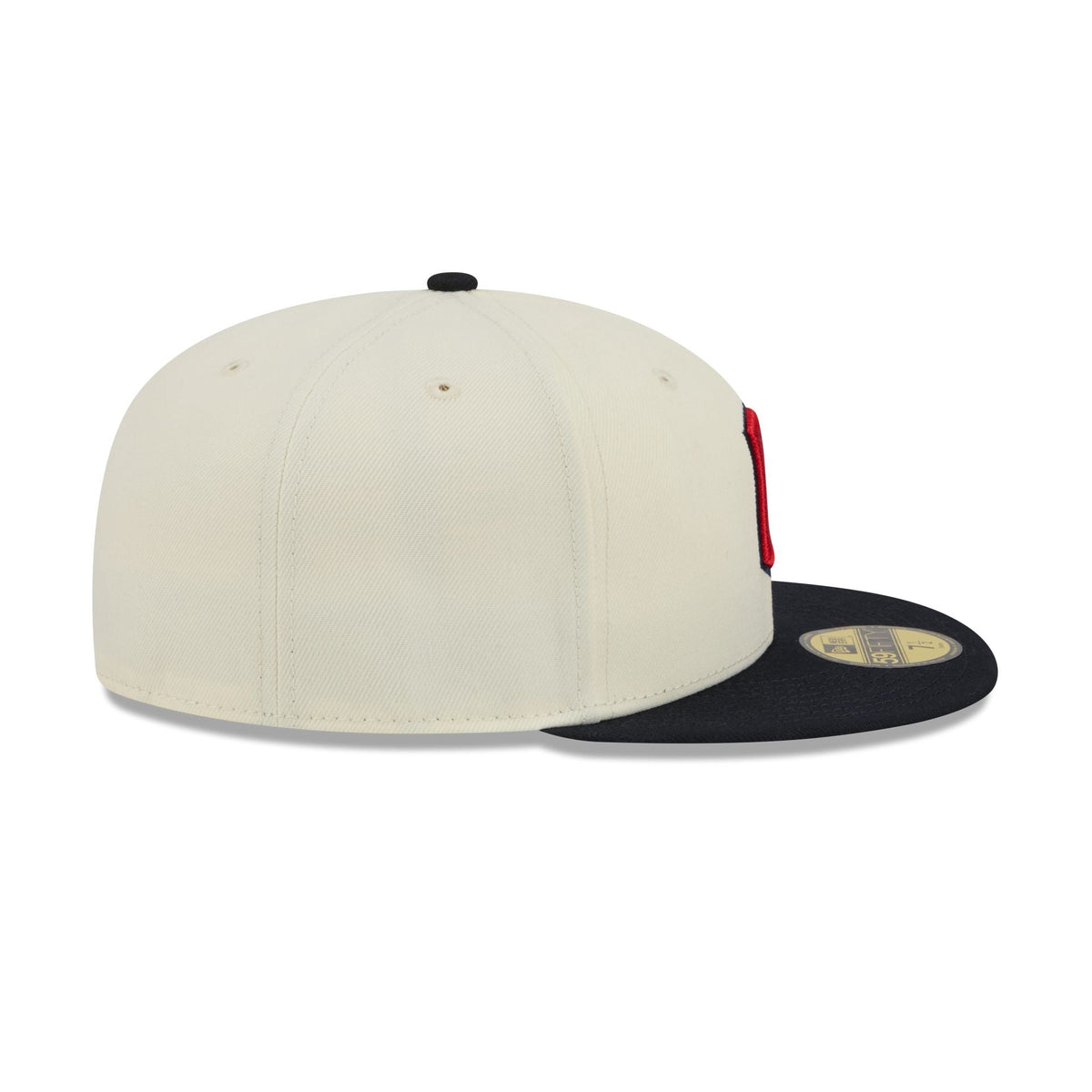 Cleveland Guardians Chrome White Basic 59FIFTY Fitted Hat