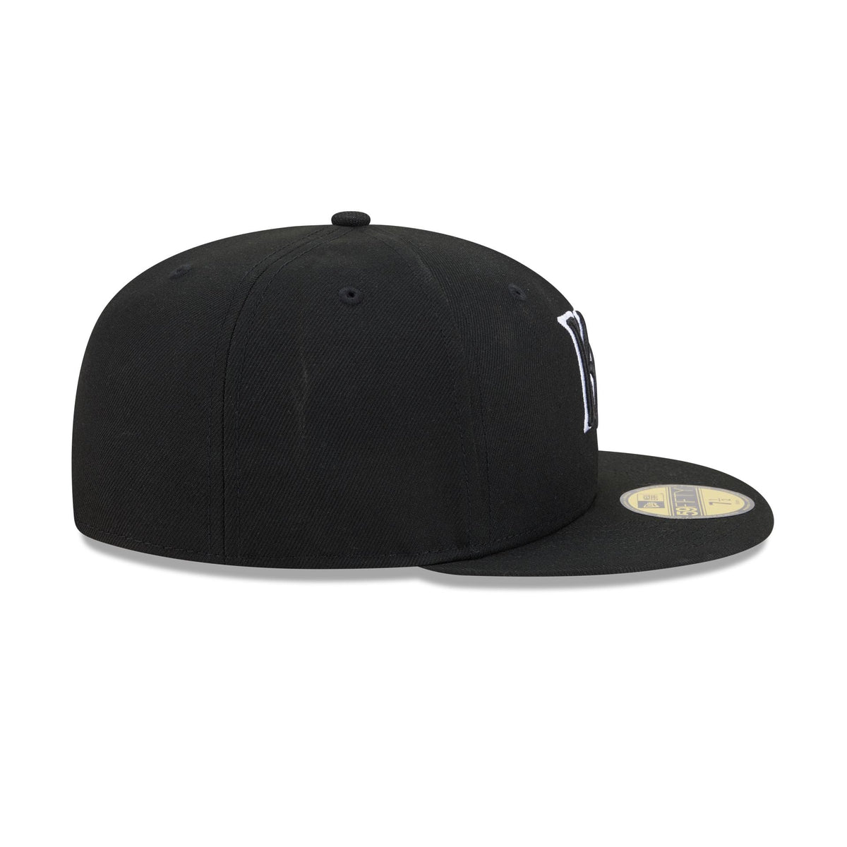 Kansas City Royals Black and White Basic 59FIFTY Fitted Hat