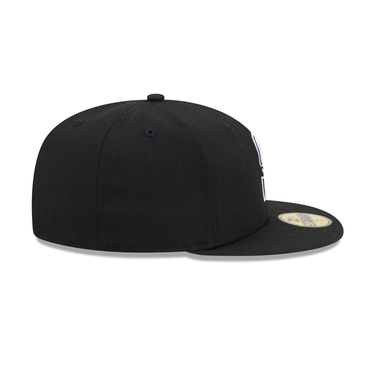 Seattle Mariners Black and White Basic 59FIFTY Fitted Hat