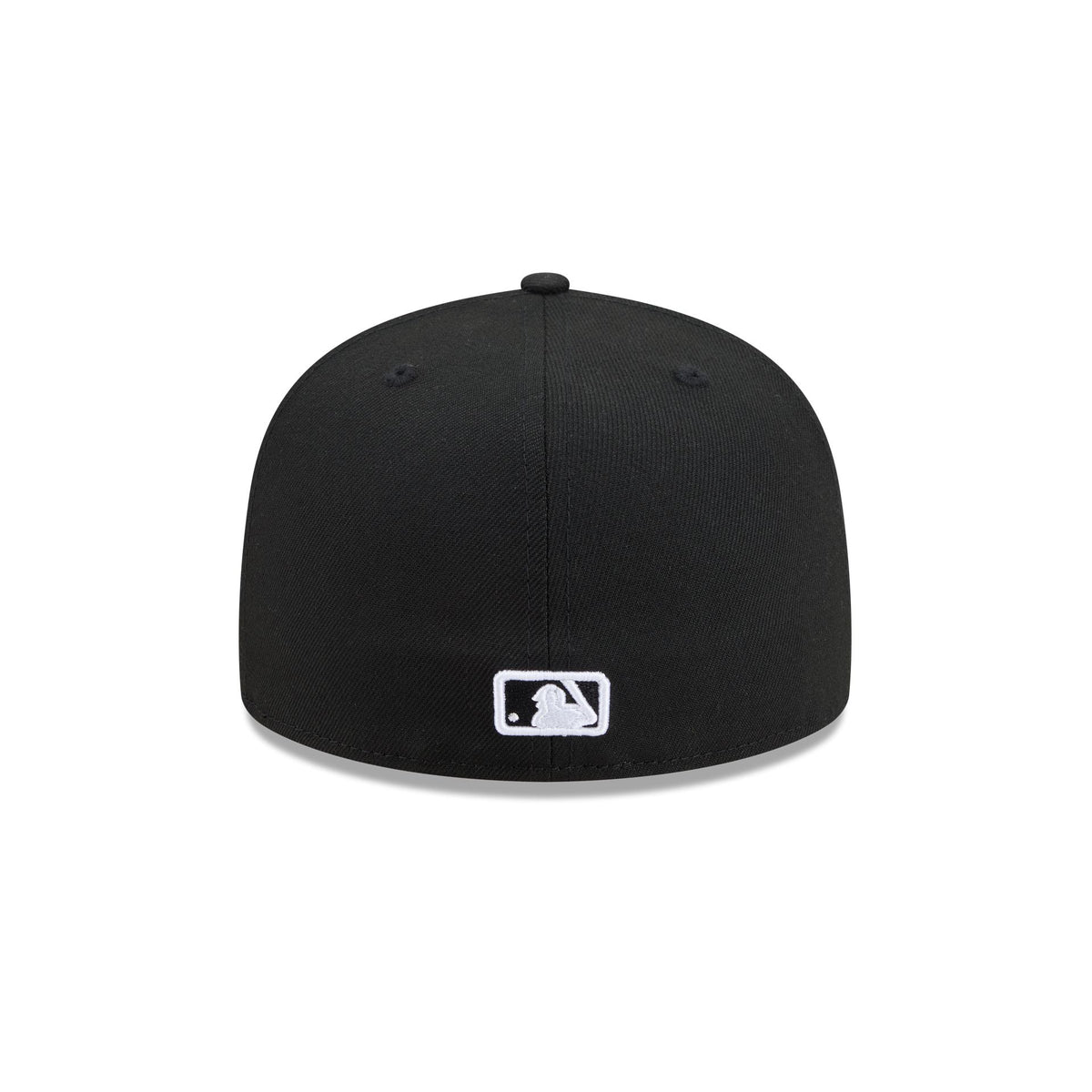 Chicago Cubs Black and White Basic 59FIFTY Fitted Hat