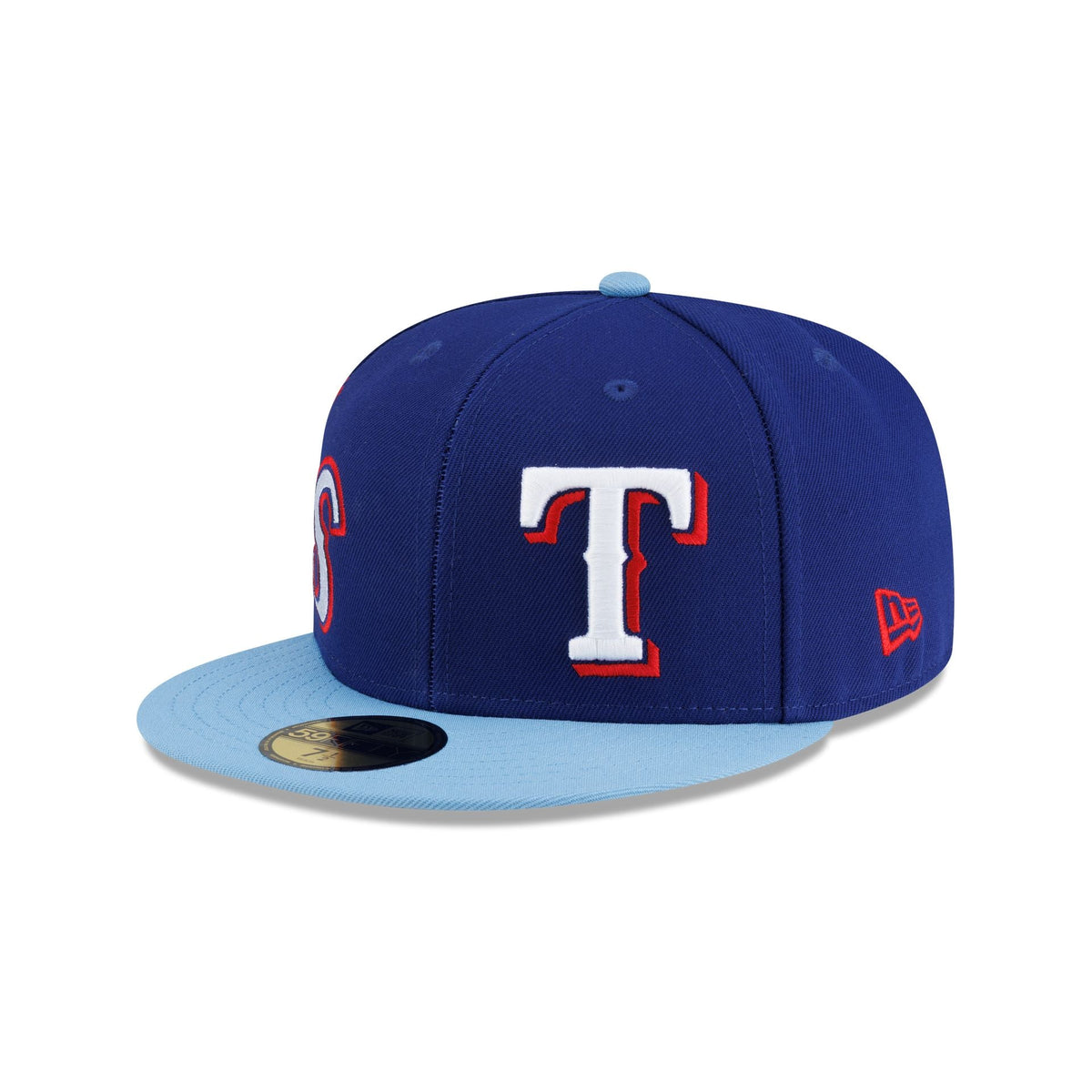 Texas Rangers Premium Multi Logo 59FIFTY Fitted Hat
