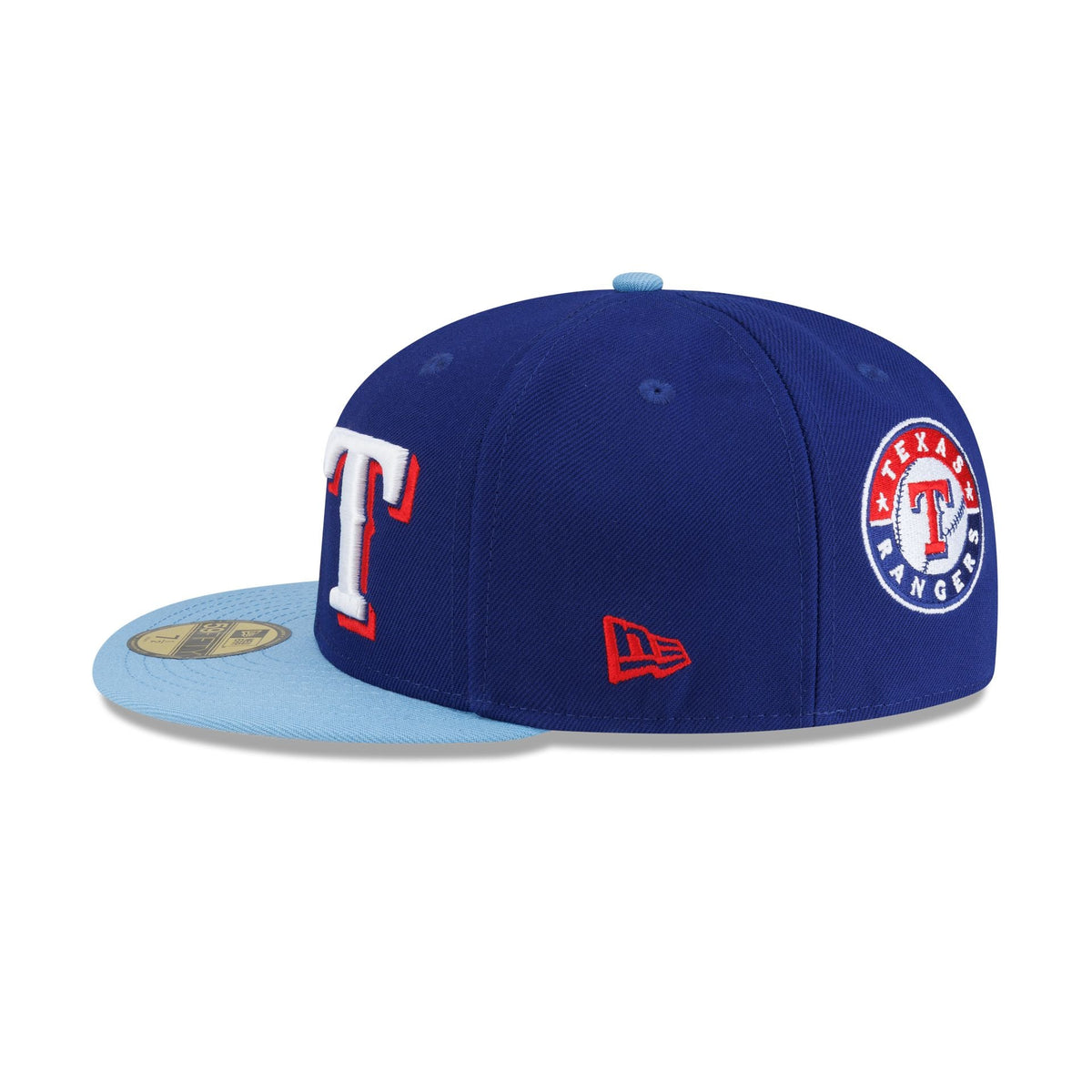 Texas Rangers Premium Multi Logo 59FIFTY Fitted Hat