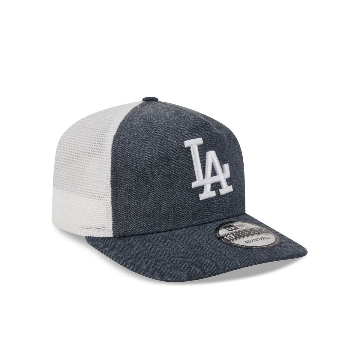 Los Angeles Dodgers Herringbone Team Colors 19TWENTY Trucker Hat
