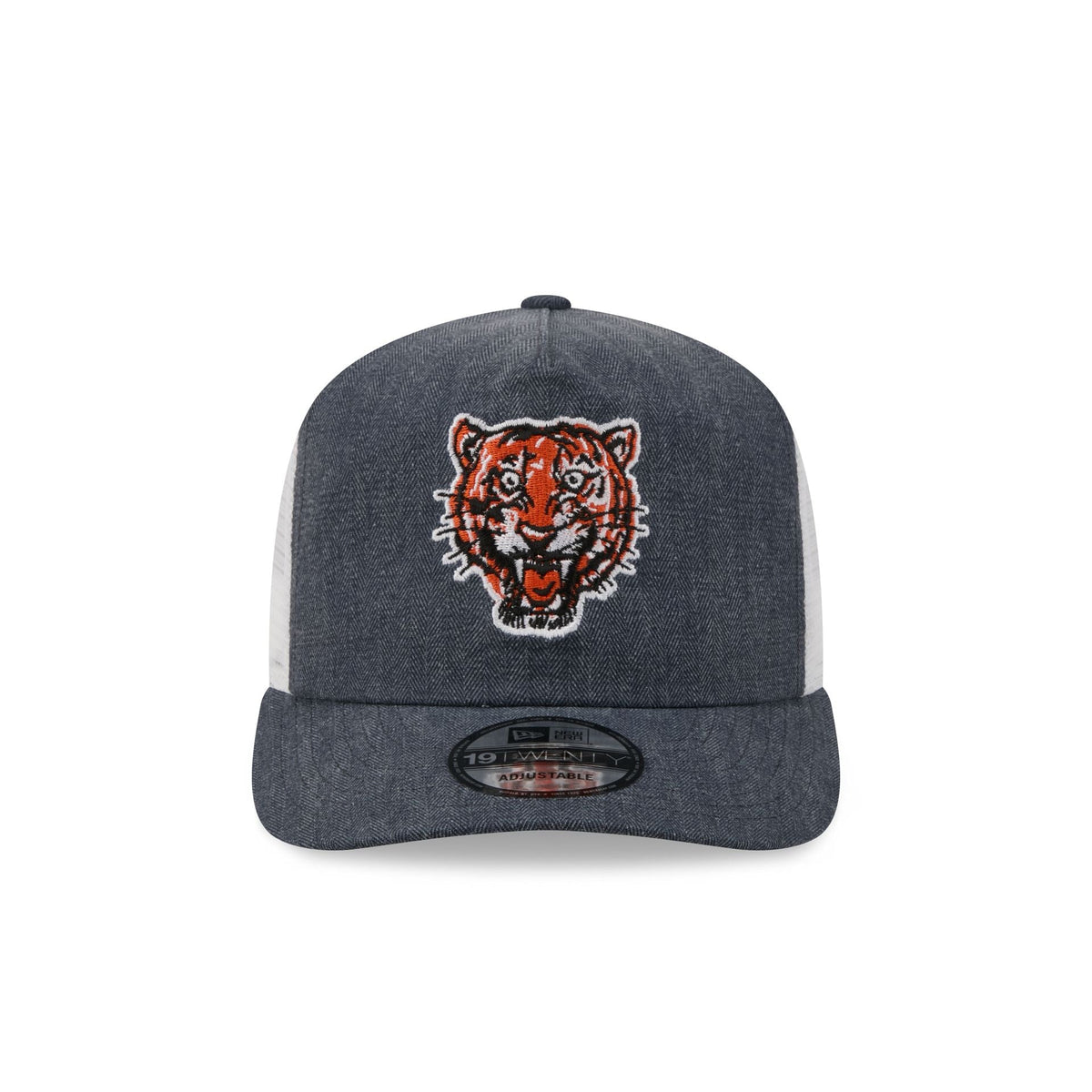 Detroit Tigers Herringbone Team Colors 19TWENTY Trucker Hat