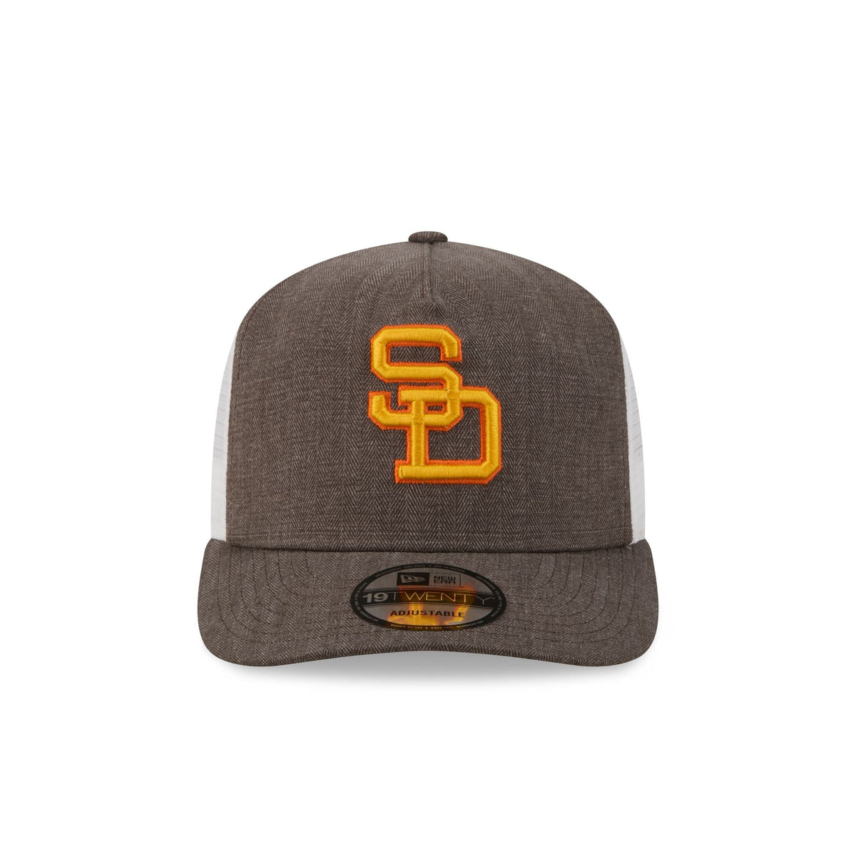 San Diego Padres Herringbone Team Colors 19TWENTY Trucker Hat