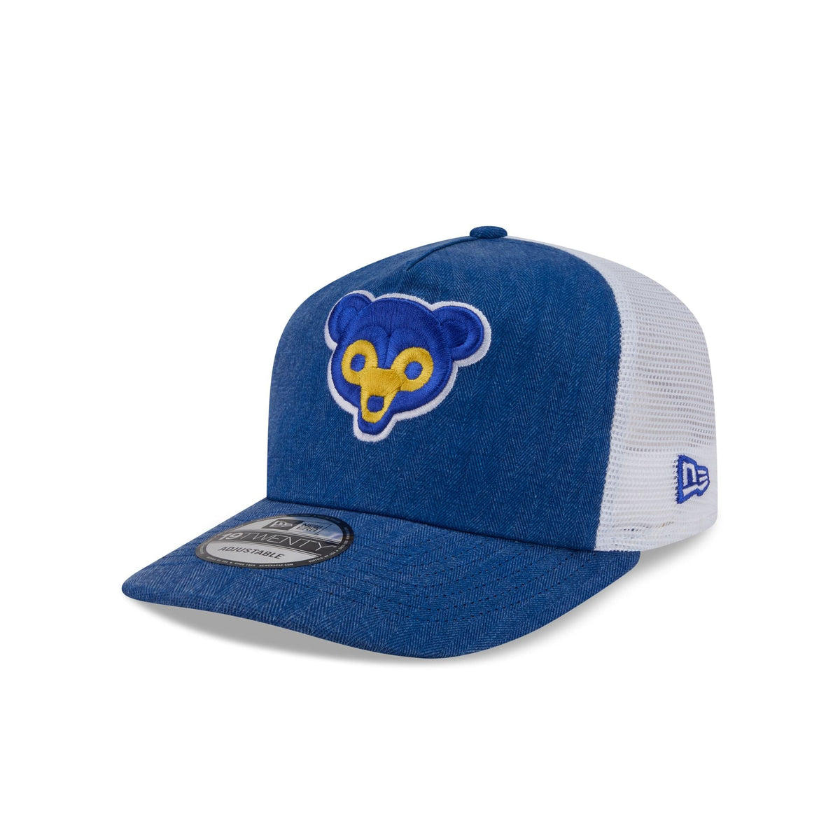 Chicago Cubs Herringbone Team Colors 19TWENTY Trucker Hat