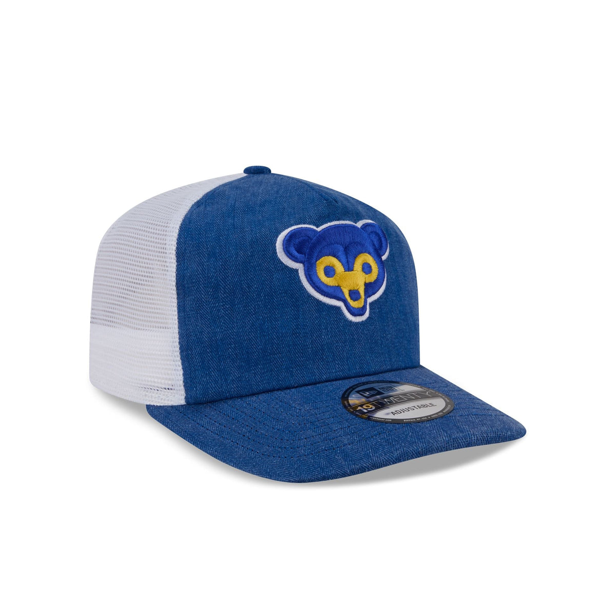 Chicago Cubs Herringbone Team Colors 19TWENTY Trucker Hat