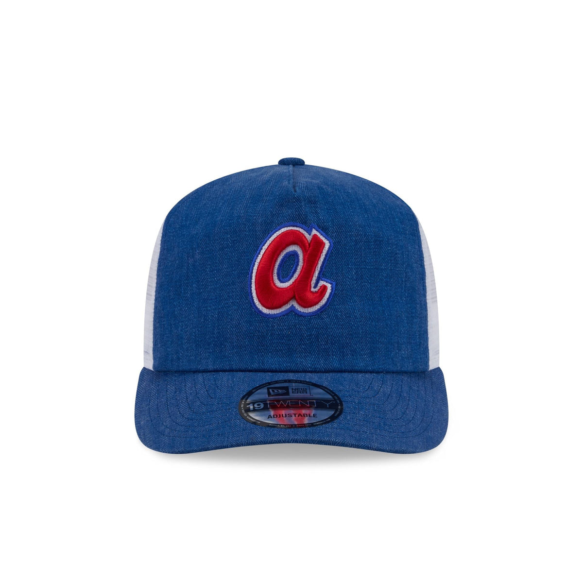 Atlanta Braves Herringbone Team Colors 19TWENTY Trucker Hat