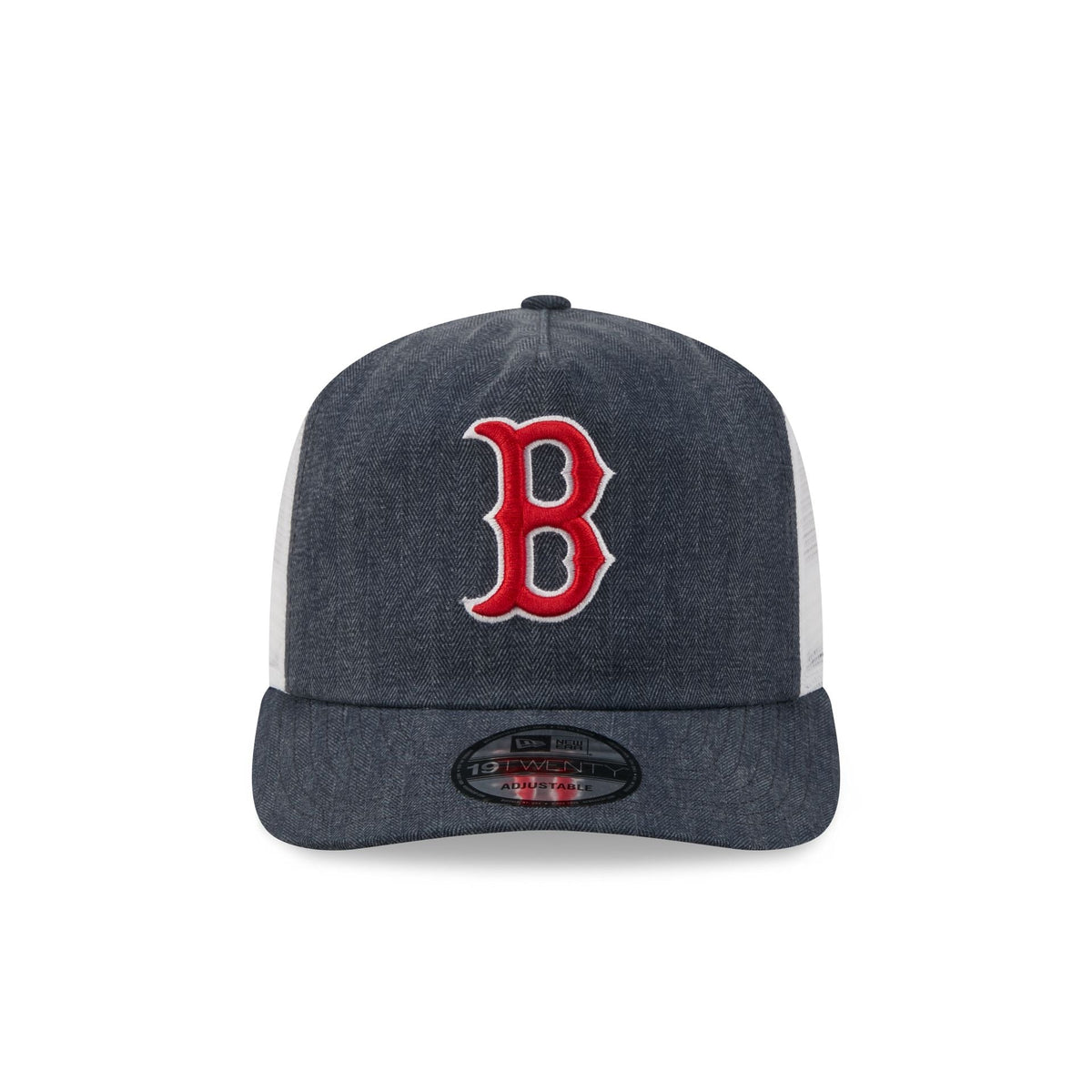 Boston Red Sox Herringbone Team Colors 19TWENTY Trucker Hat