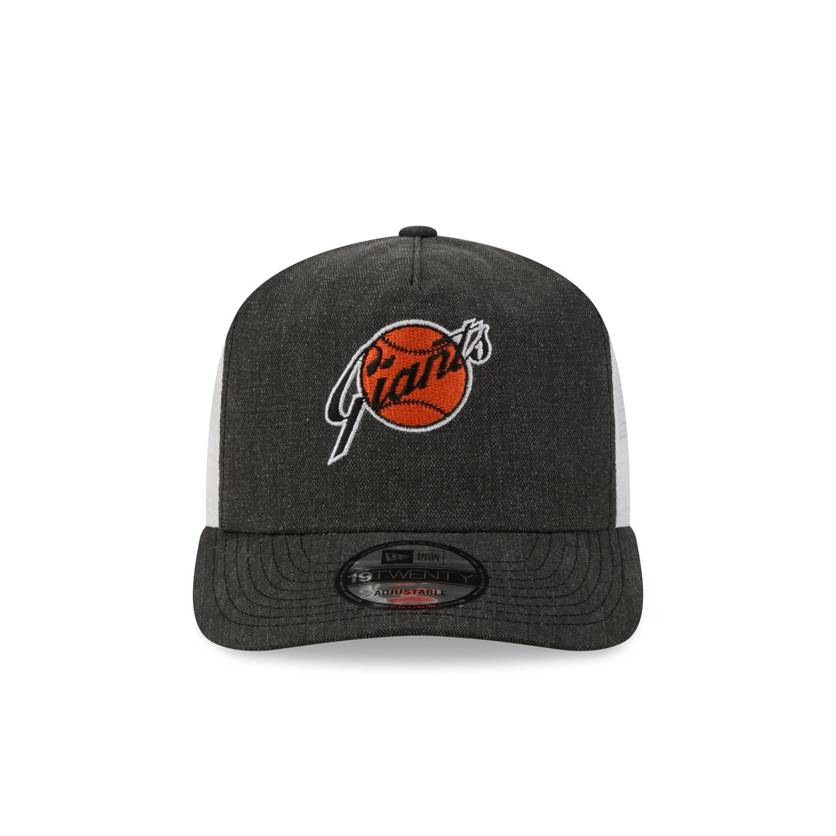 San Francisco Giants Herringbone Team Colors 19TWENTY Trucker Hat