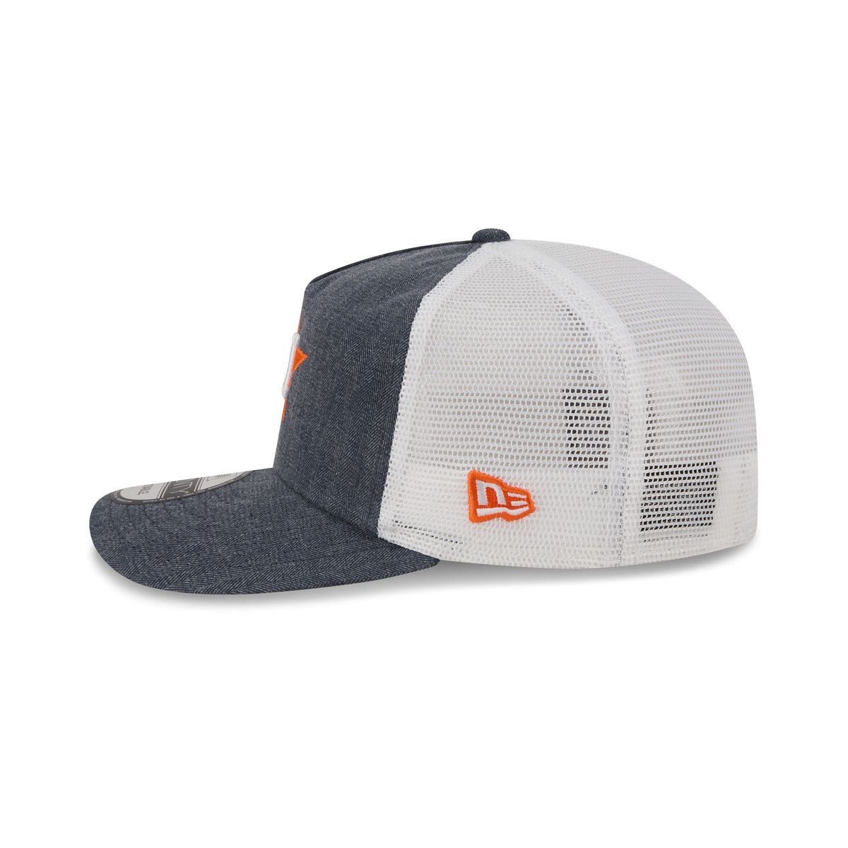 Houston Astros Herringbone Team Colors 19TWENTY Trucker Hat