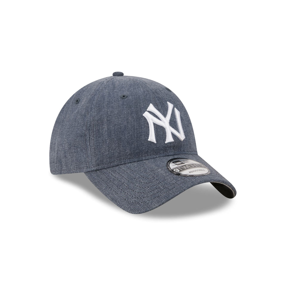 New York Yankees Herringbone Team Colors 9TWENTY Adjustable Hat
