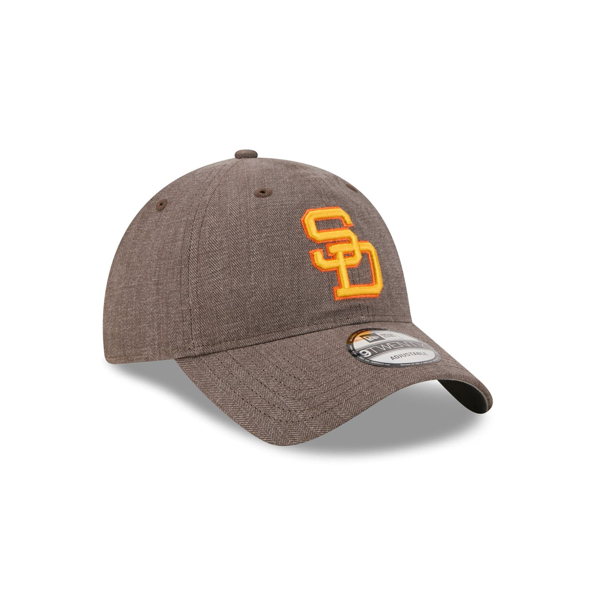 San Diego Padres Herringbone Team Colors 9TWENTY Adjustable Hat
