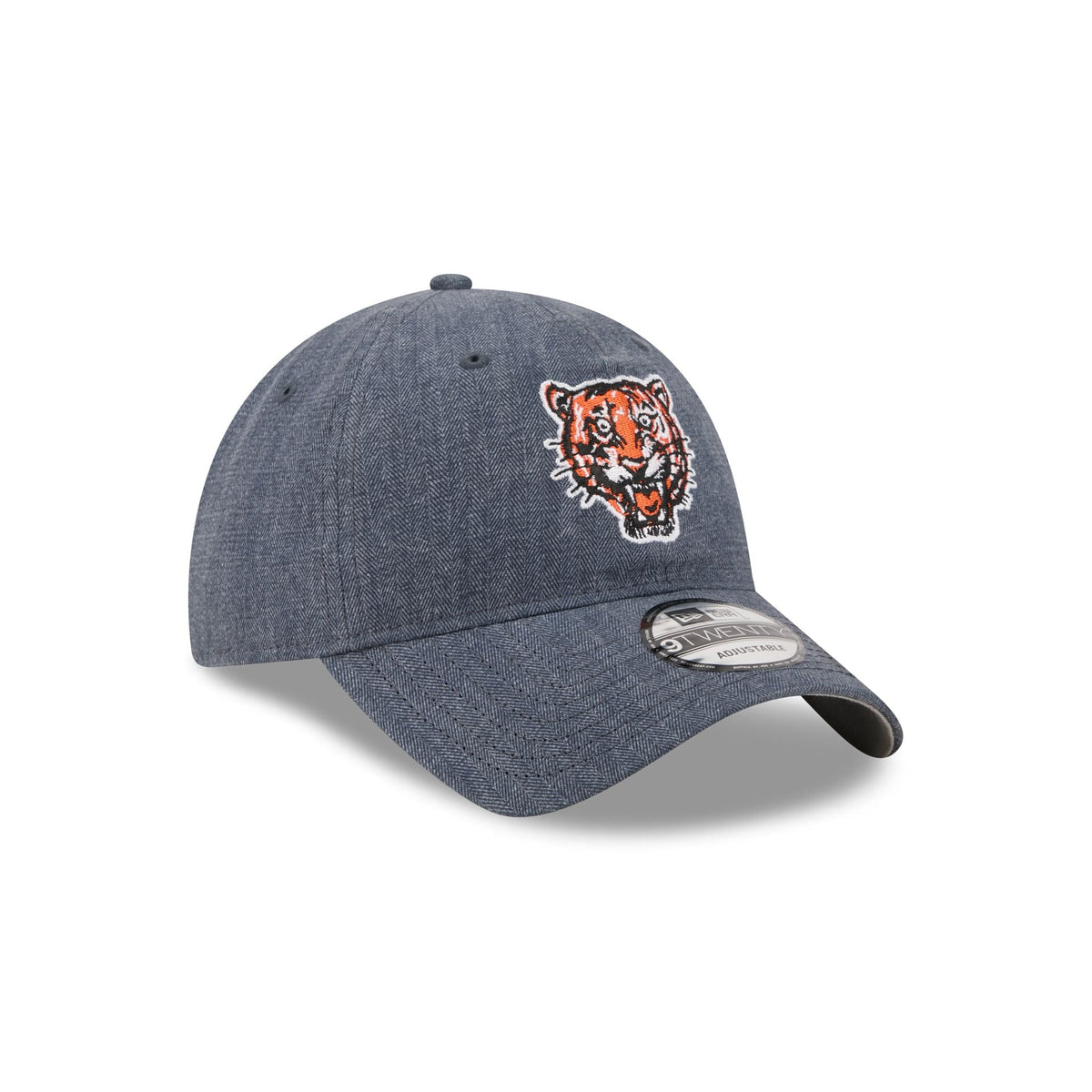 Detroit Tigers Herringbone Team Colors 9TWENTY Adjustable Hat