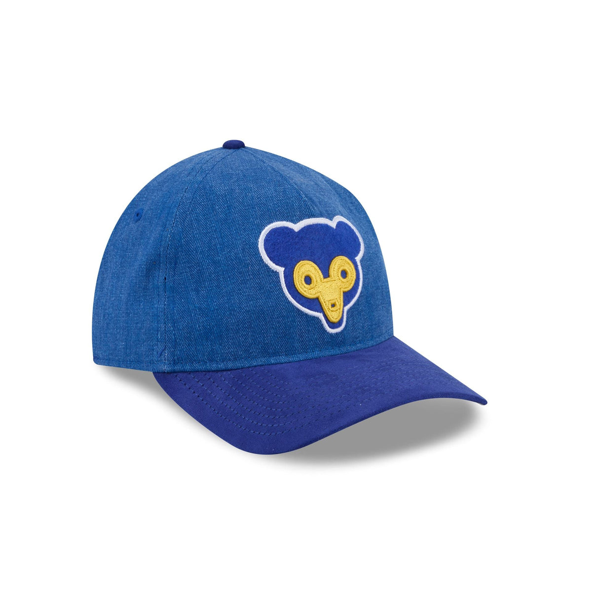 Chicago Cubs Herringbone Team Colors 9TWENTY A-Frame Adjustable Hat