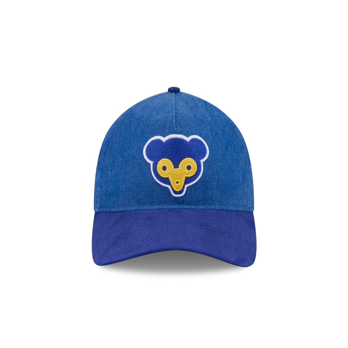 Chicago Cubs Herringbone Team Colors 9TWENTY A-Frame Adjustable Hat
