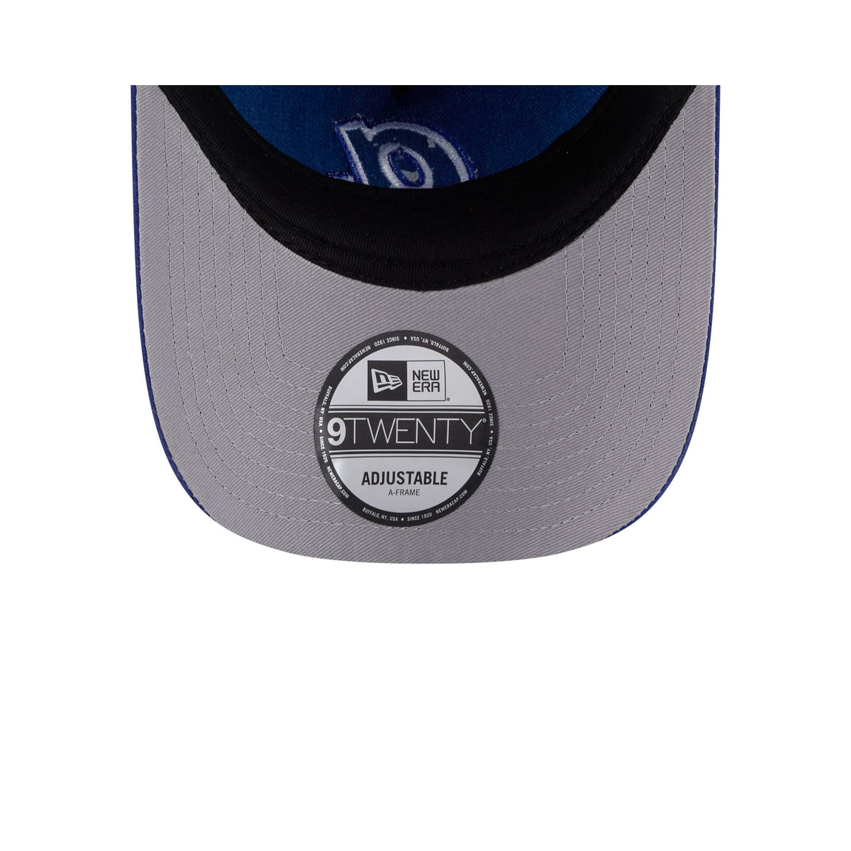 Atlanta Braves Herringbone Team Colors 9TWENTY A-Frame Adjustable Hat